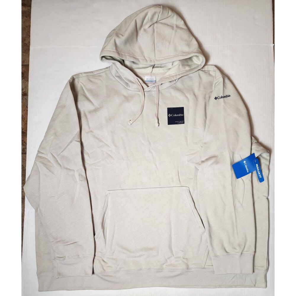 Columbia Trek Hoodie Men's 5X 5XL Cotton Blend Pullover